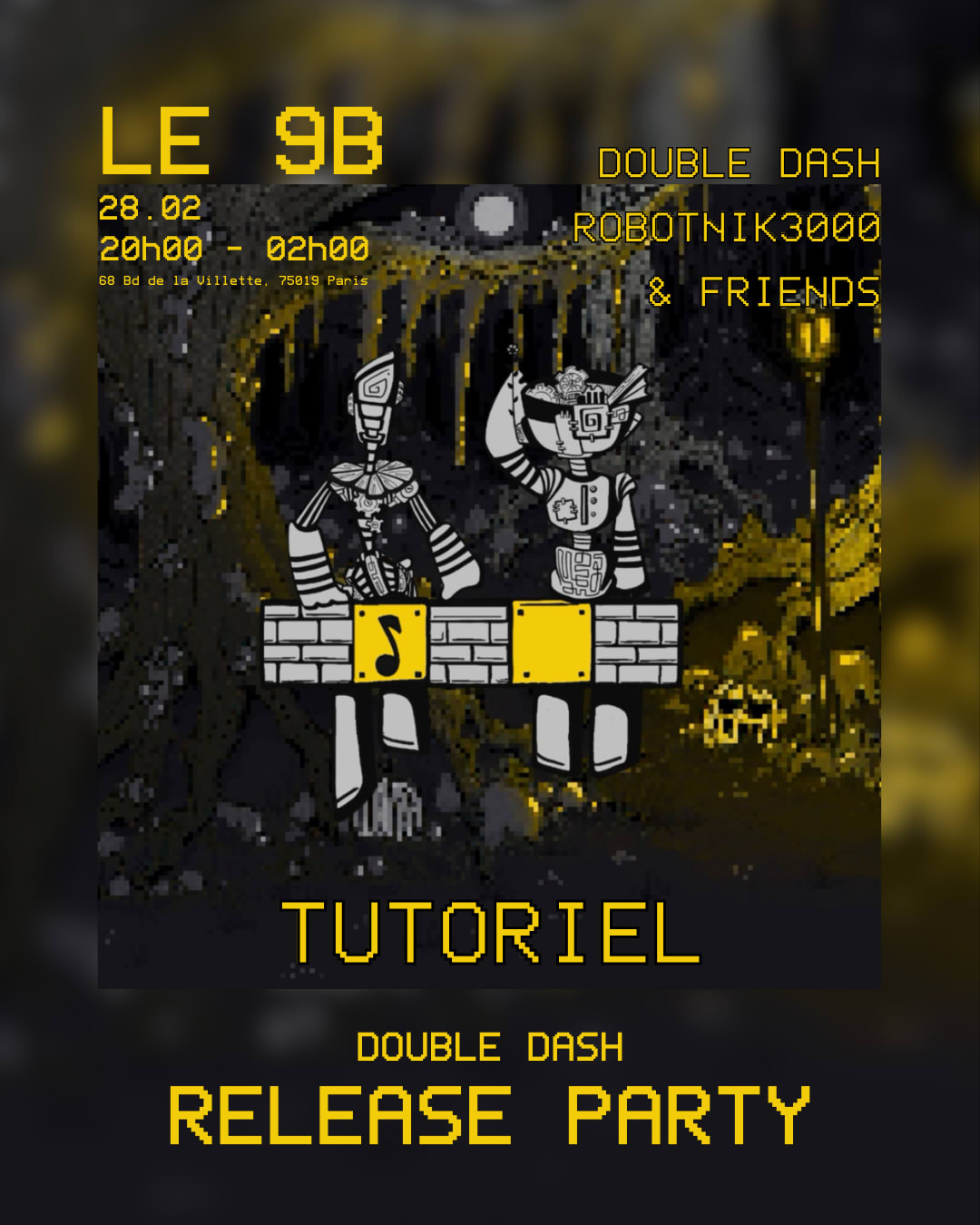 Double Dash Release Party @9b Cover