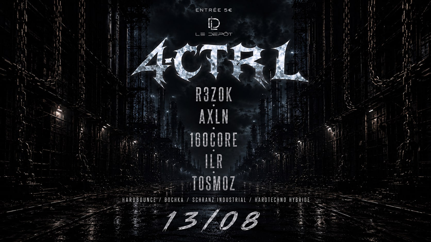 4-Ctrl Collectif Techno Le Dépôt Cover
