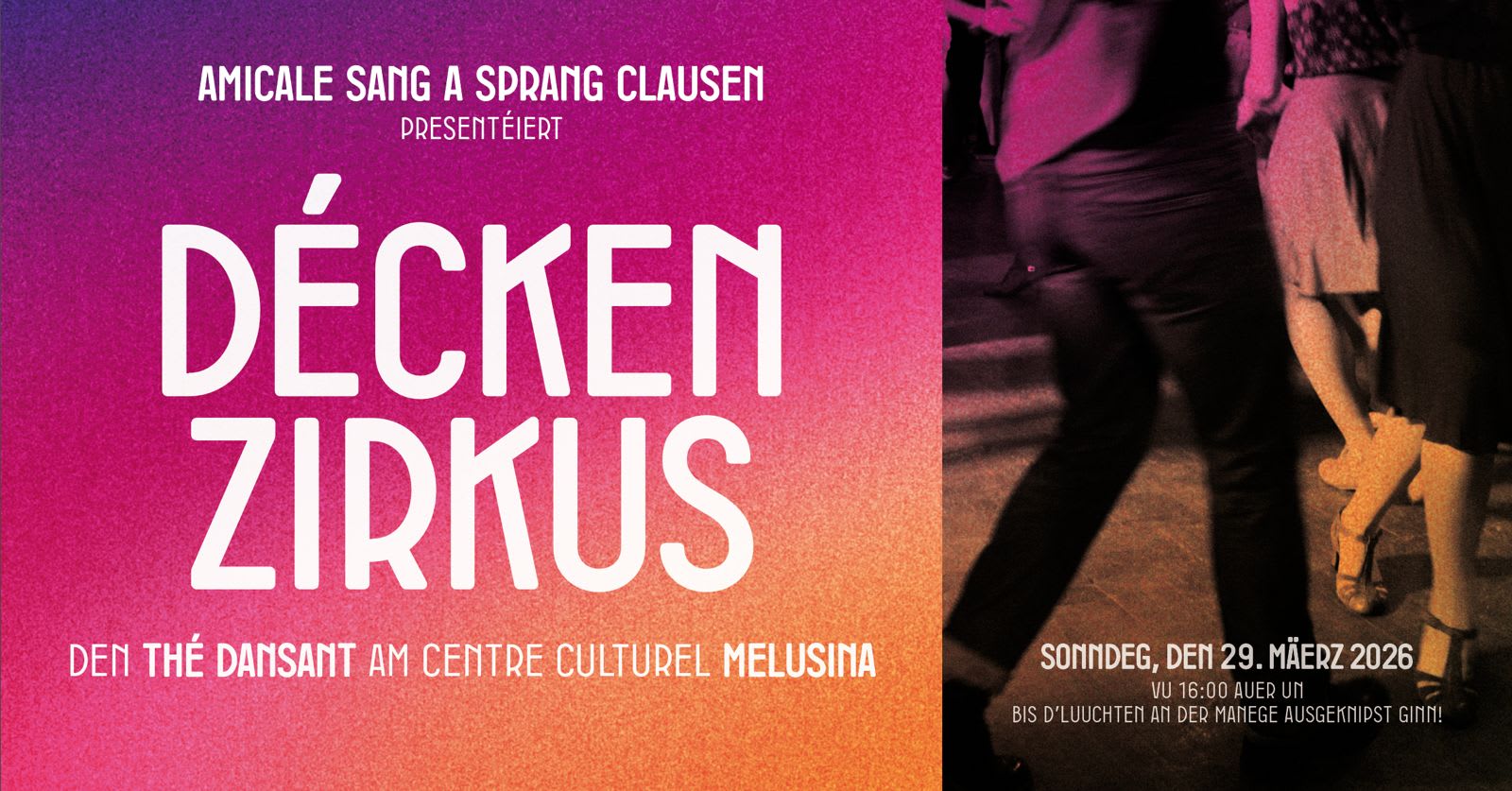 Thé Dansant - Décken Zirkus Cover