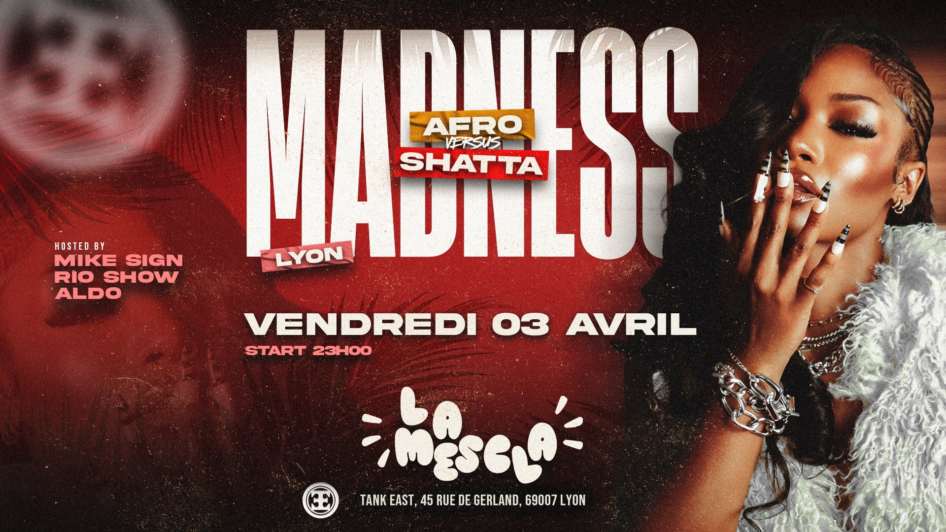 La Mescla : Afro Vs Shatta Cover