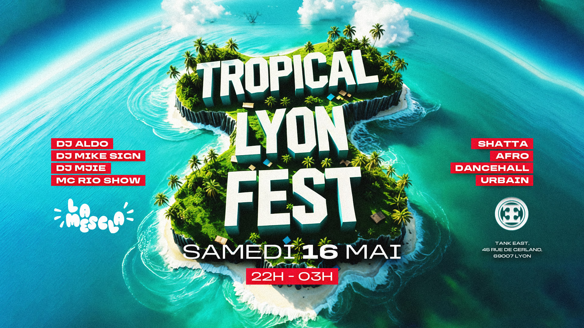 La Mescla : Tropical Lyon Fest Cover