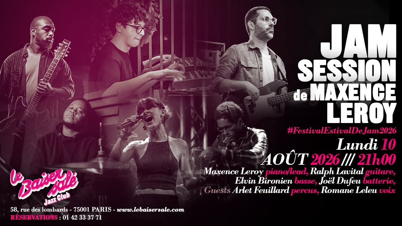 Maxence Leroy • Spéciale Afro-Caribéenne • [Jam Session] Cover