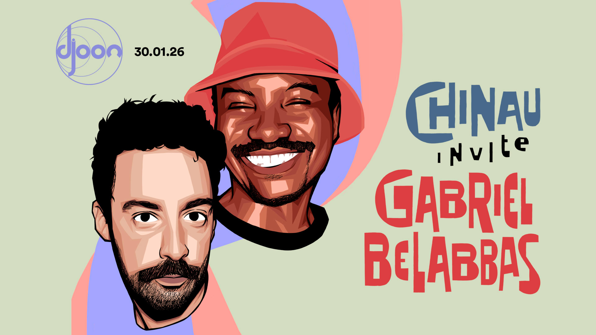 Chinau Invite Gabriel Belabbas Cover