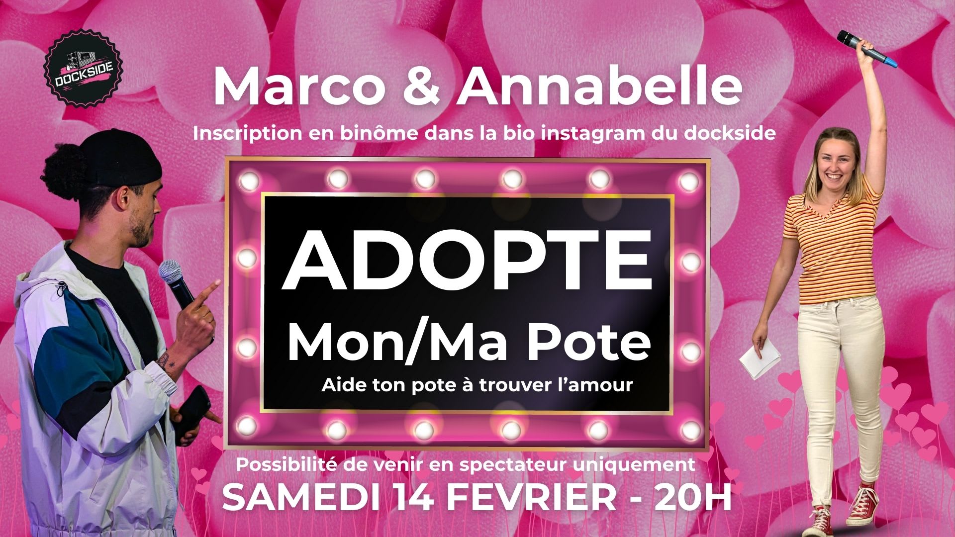 Soirée "Adopt'mon/Ma Pote" - Pitch Dating Cover