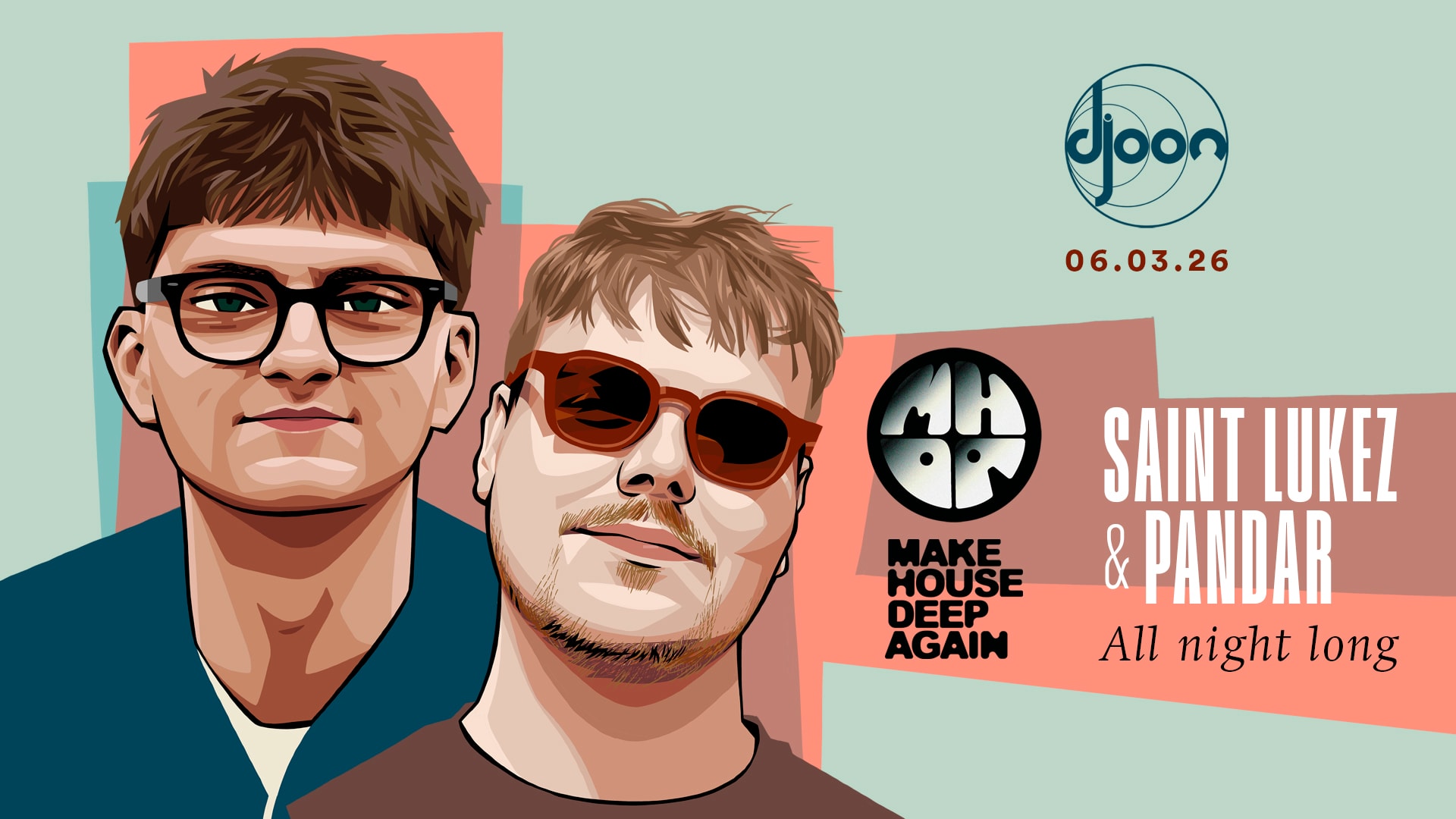 Make House Deep Again : Saint Lukez & Pandar Cover