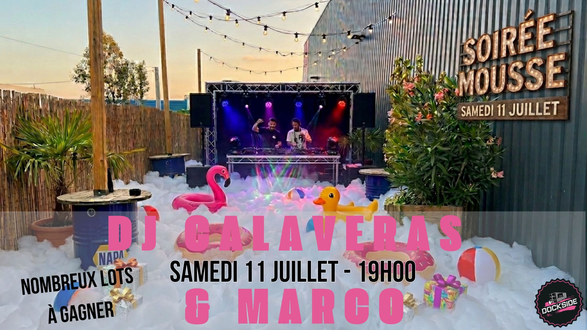 Soirée Mousse, Dj Calaveras & Marco En Open Air Cover