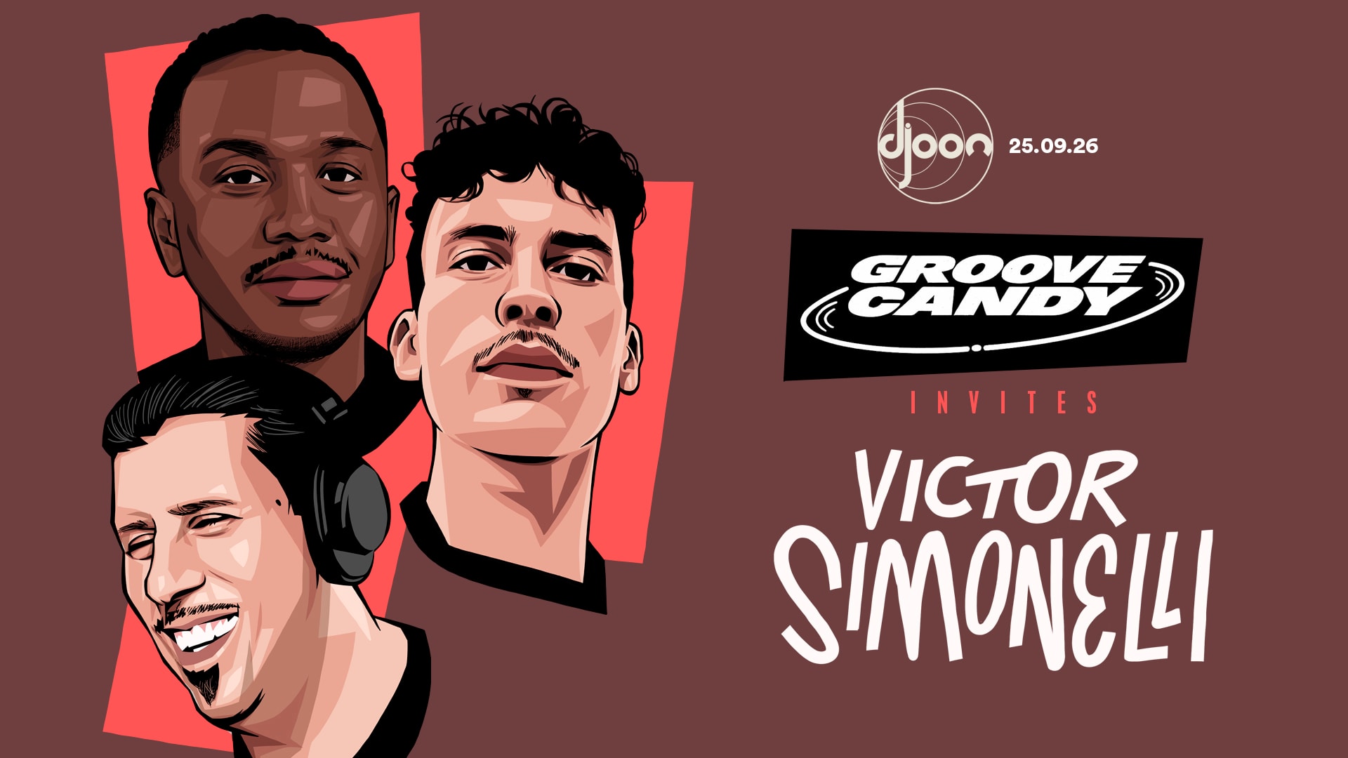 Groove Candy Invite Victor Simonelli Cover