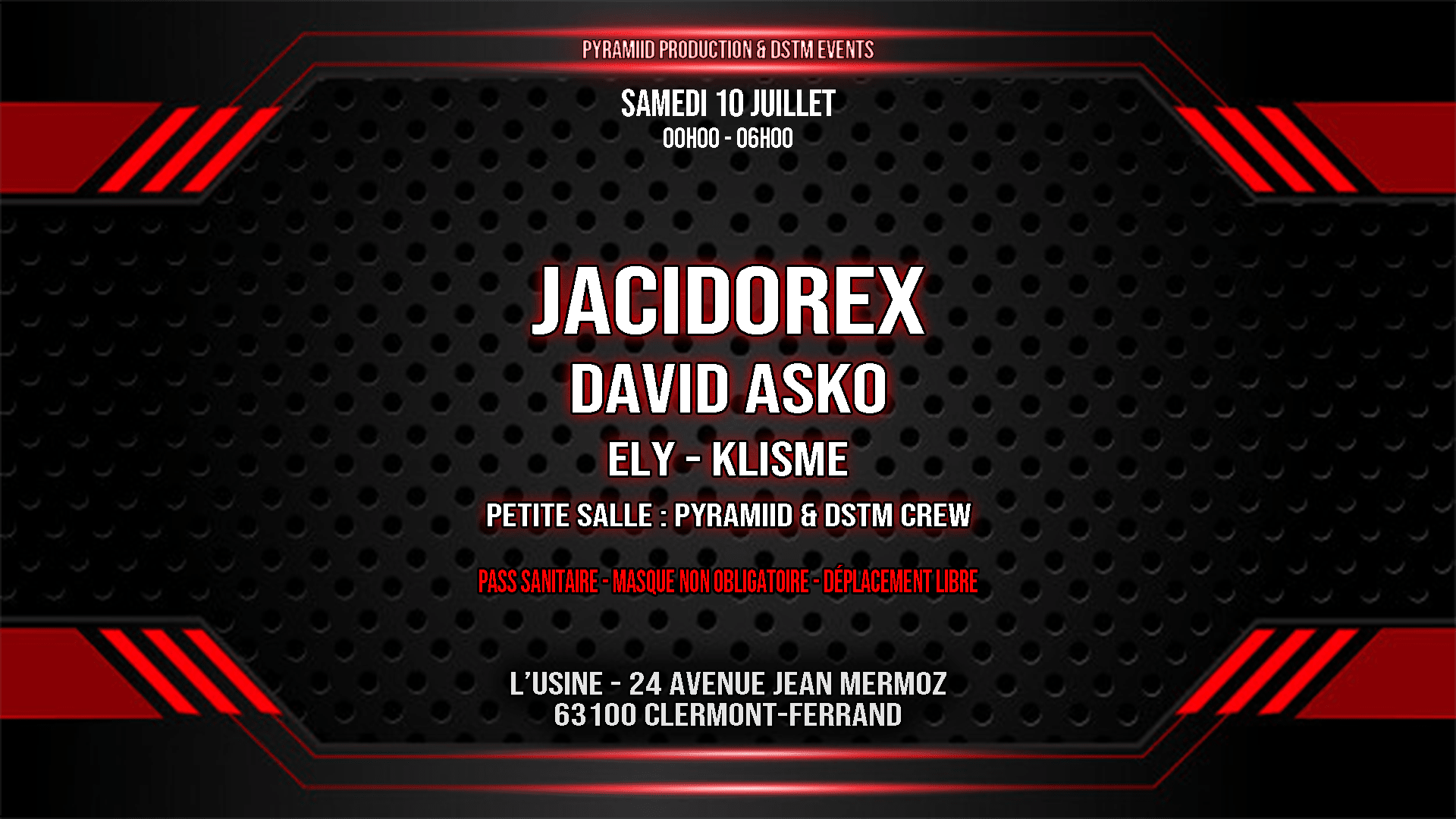 Jacidorex & David Asko @ Clermont Ferrand Cover