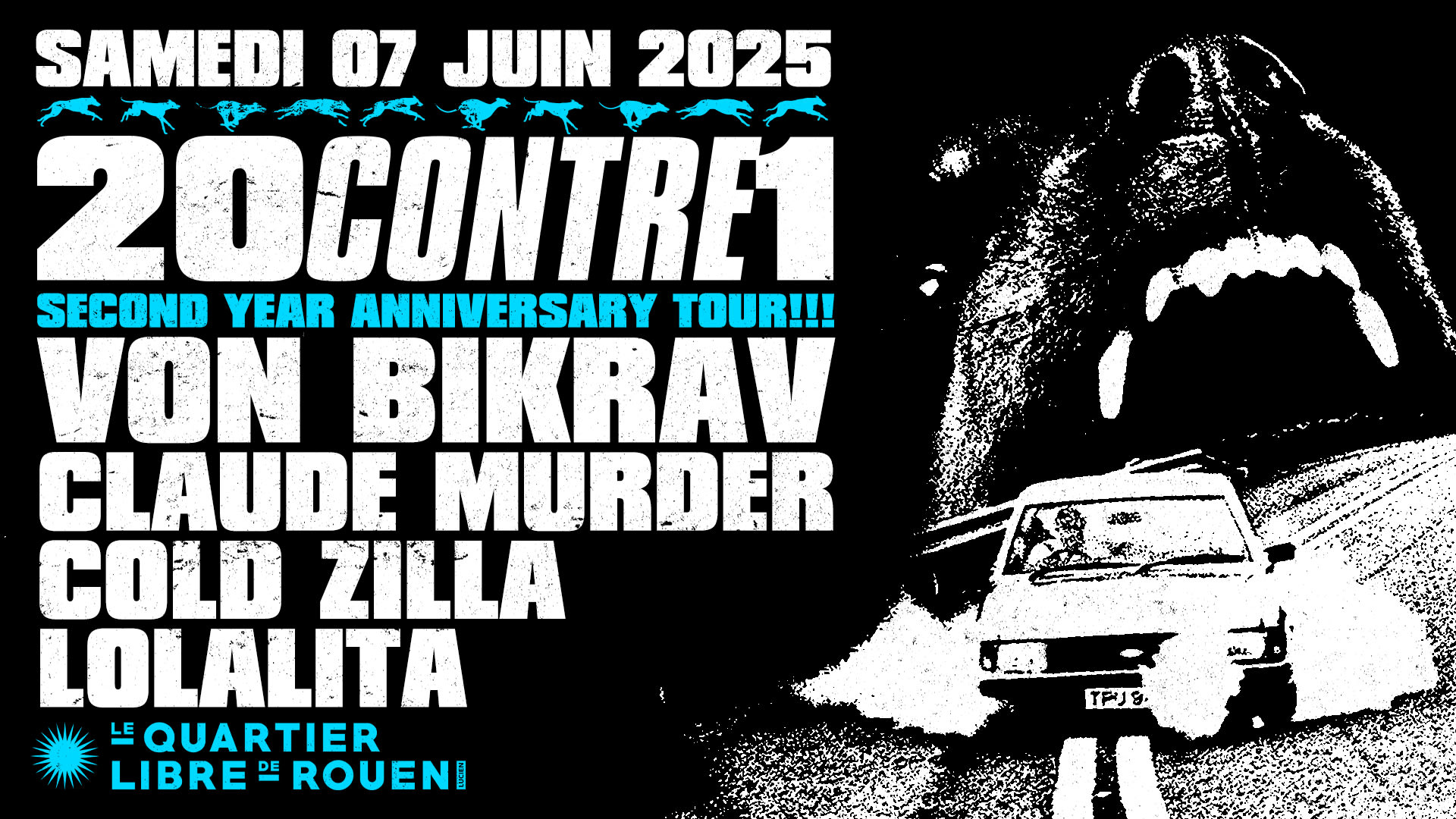 20contre1 Rouen  : Von Bikräv · Lolalita · Claude Murder ... Cover