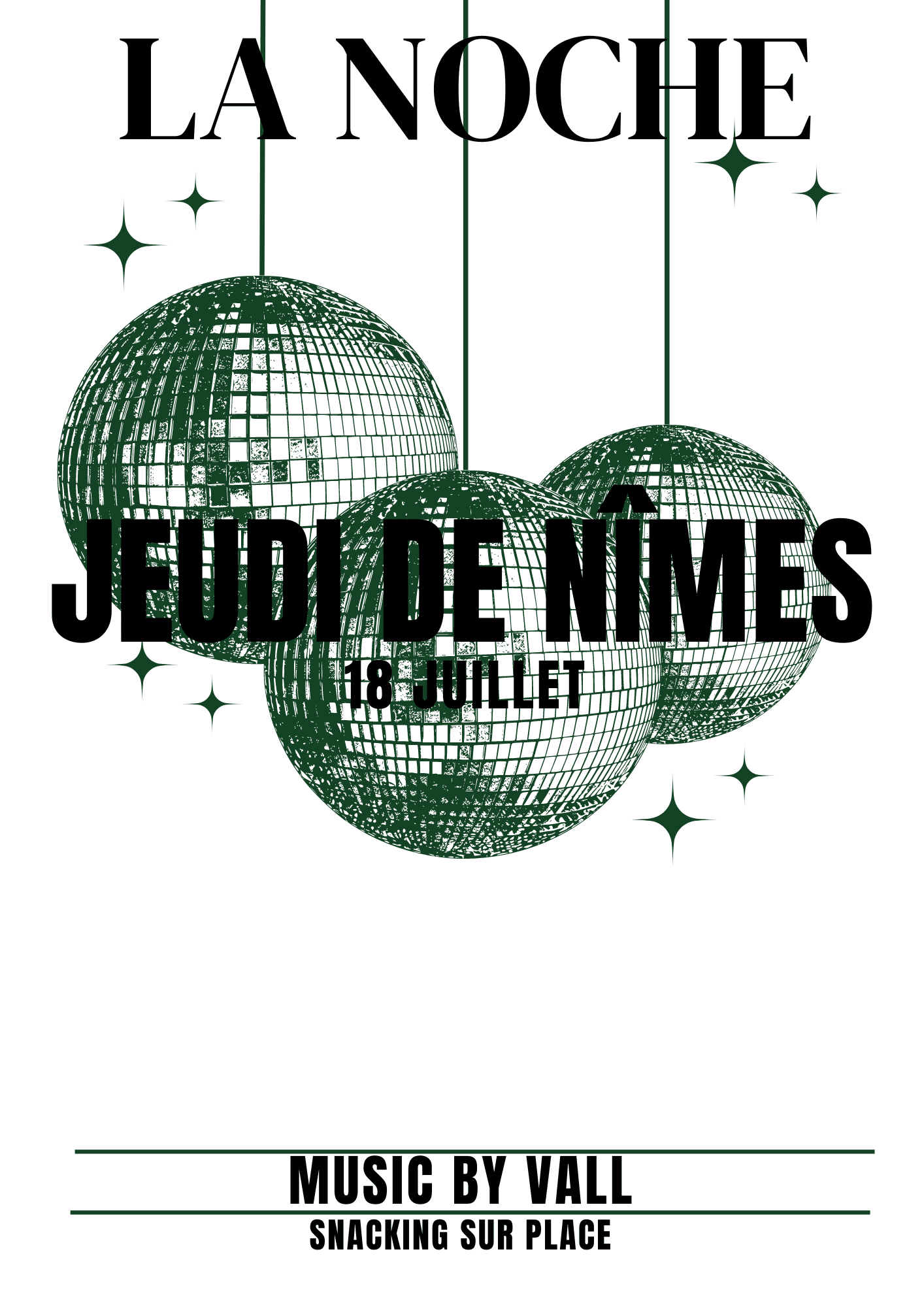 Jeudi De Nimes - La Noche18/07 Cover
