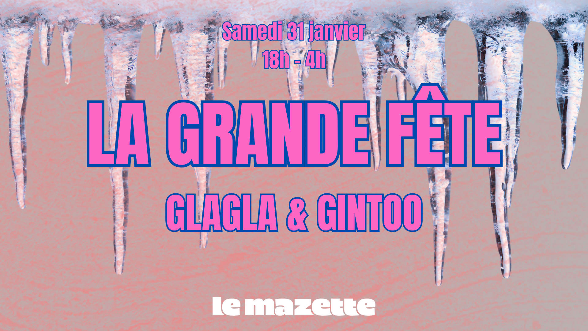 La Grande Fête Présente Glagla & Gintooo Cover