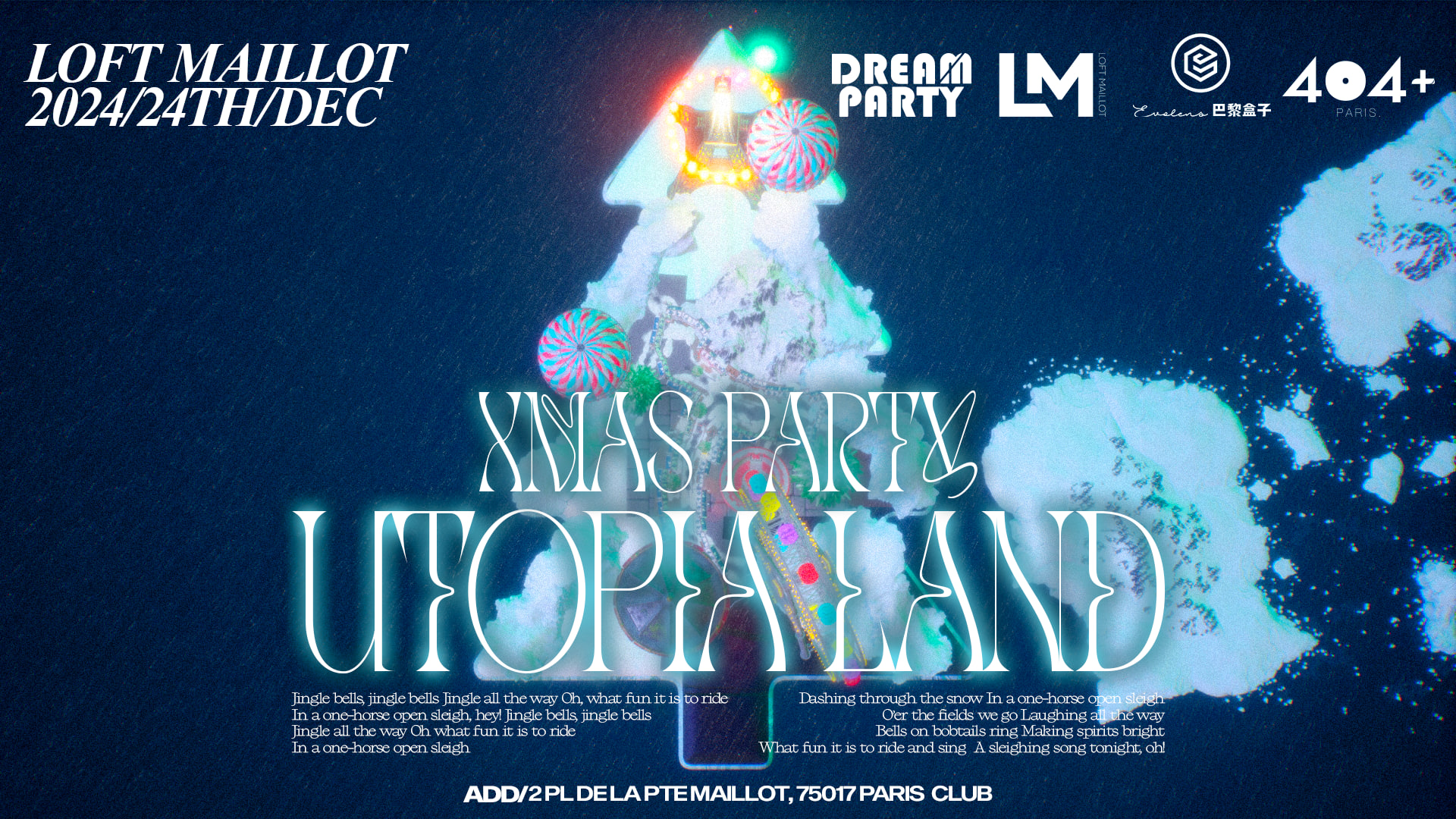 Xmas Party X Utopia Land Cover
