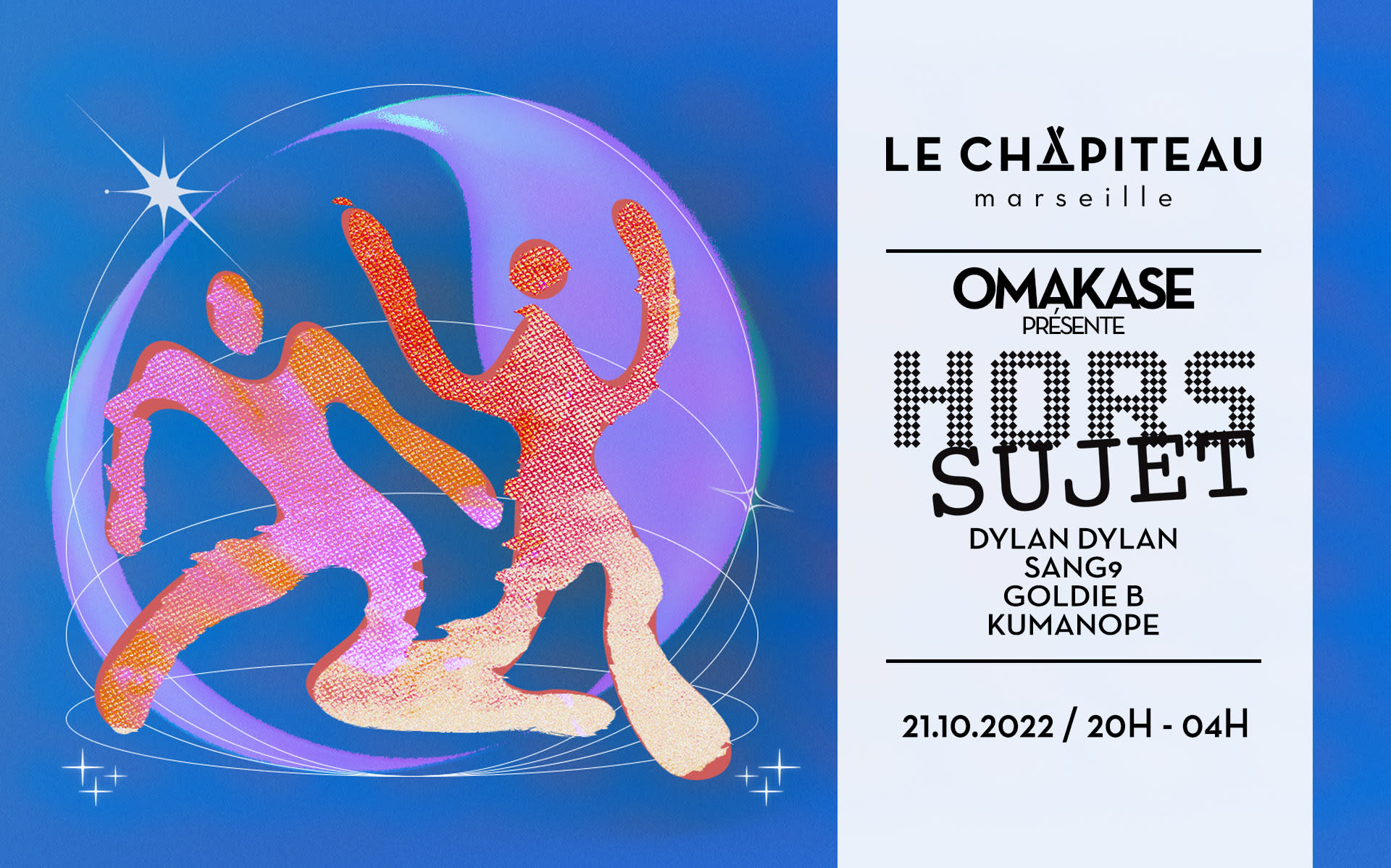 Hors-Sujet - W/ Dylan Dylan, Goldie B, Kumanope & Sang9 Cover