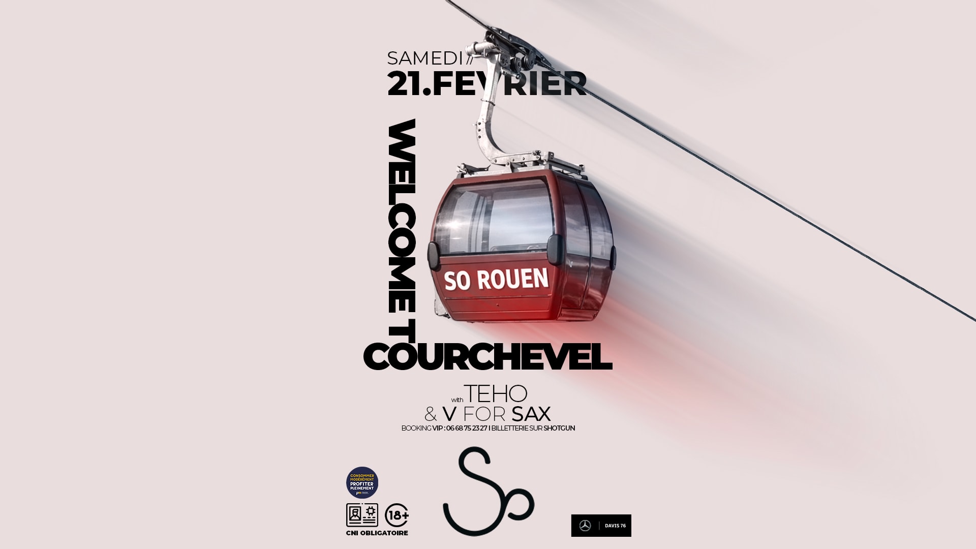 Welcome To Courchevel X Teho Cover