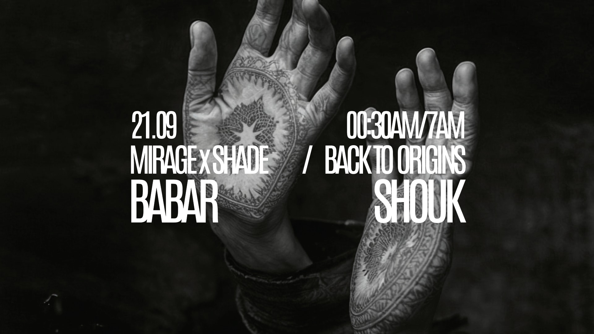 Mirage X Shade / Babar + Shouk Cover