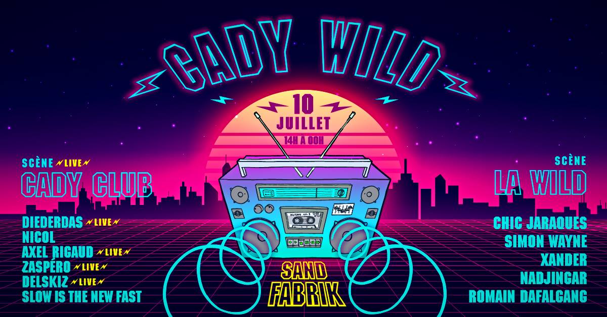 Cady Wild : Pantin City Beach Cover
