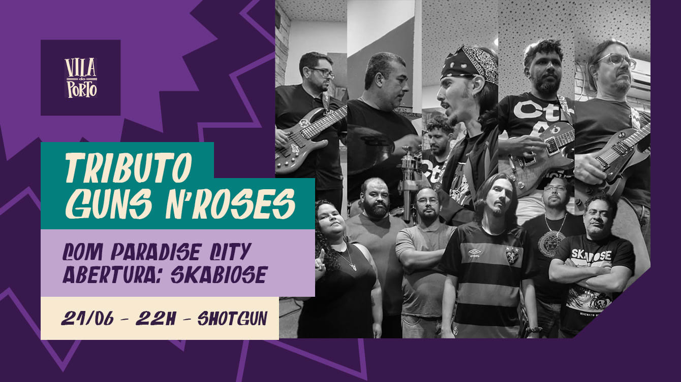 Tributo Guns N' Roses Com Paradise City Cover