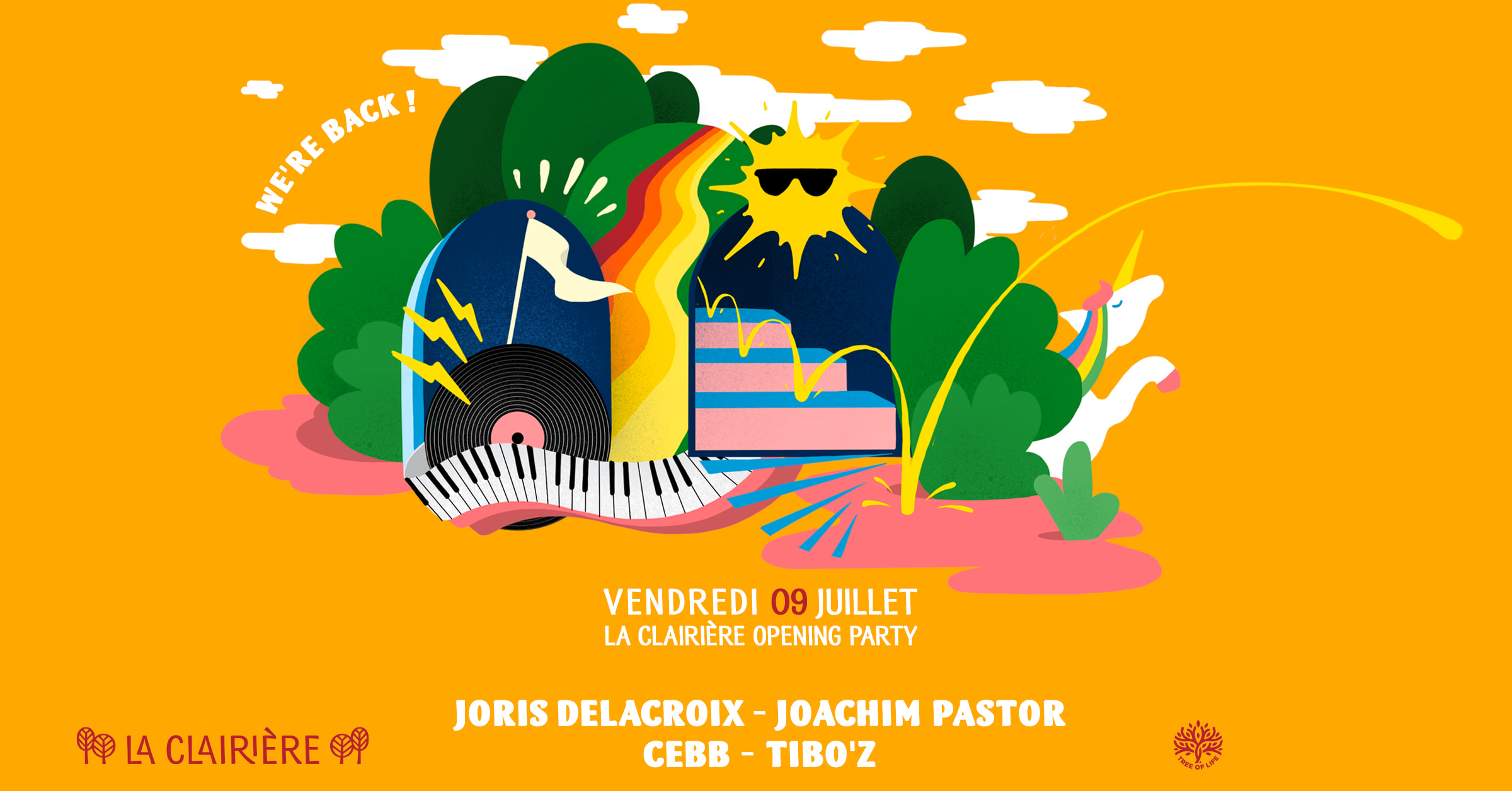 Sold Out! La Clairière : Joris Delacroix & Joachim Pastor Cover