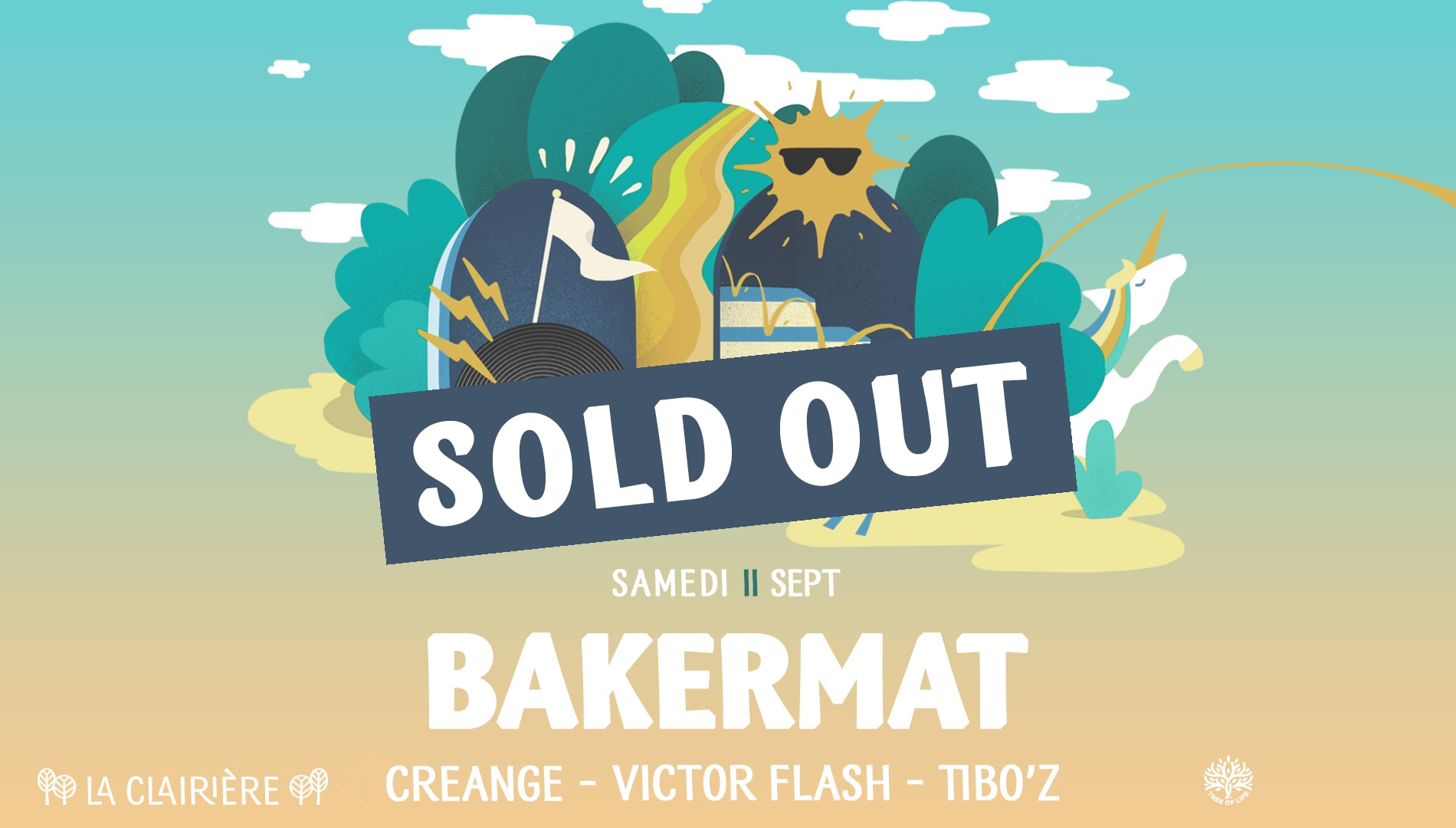 Sold Out ! La Clairière : Bakermat Cover