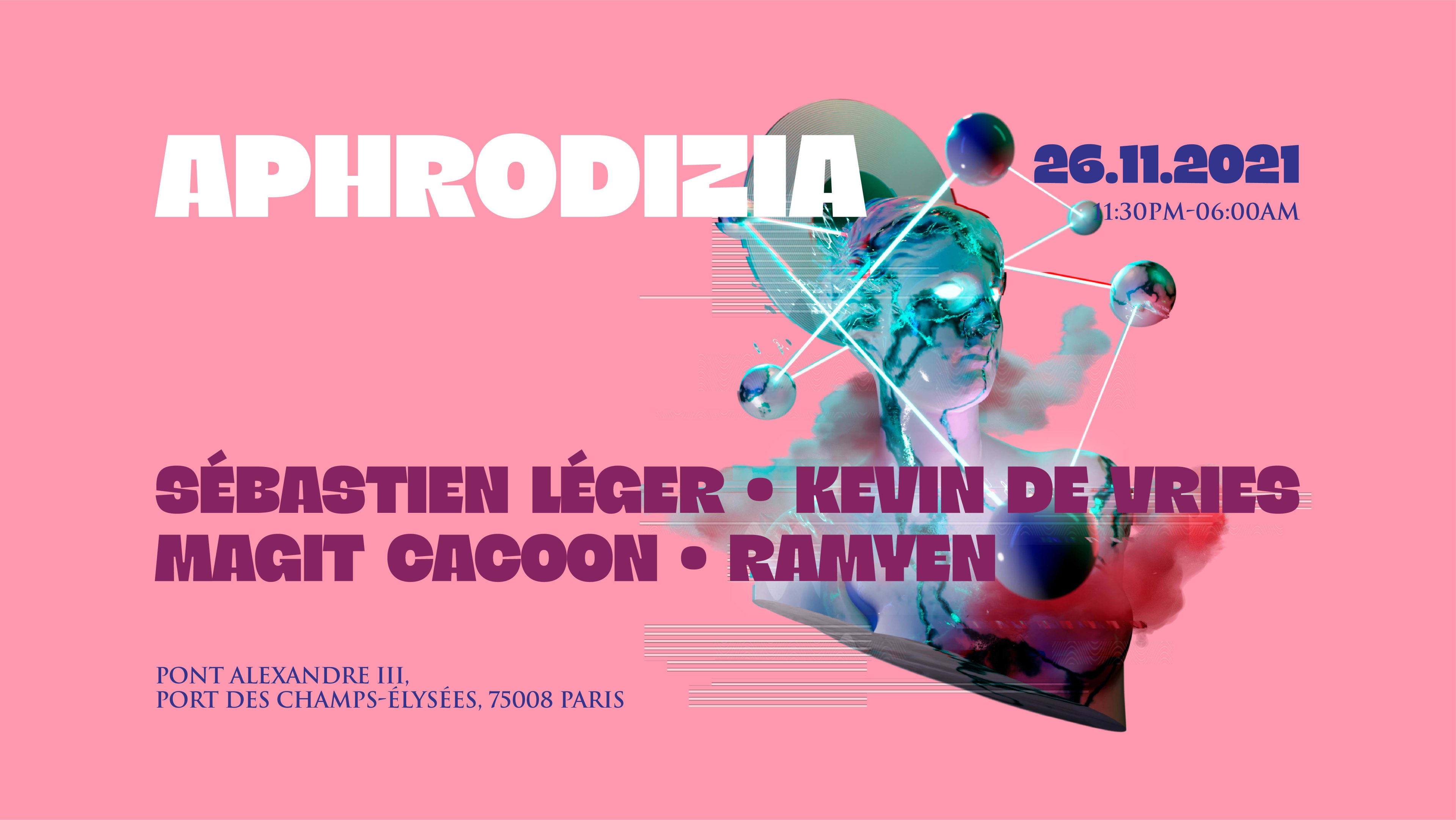 Aphrodizia | Sébastien Léger Kevin De Vries Magit Cacoon  Cover