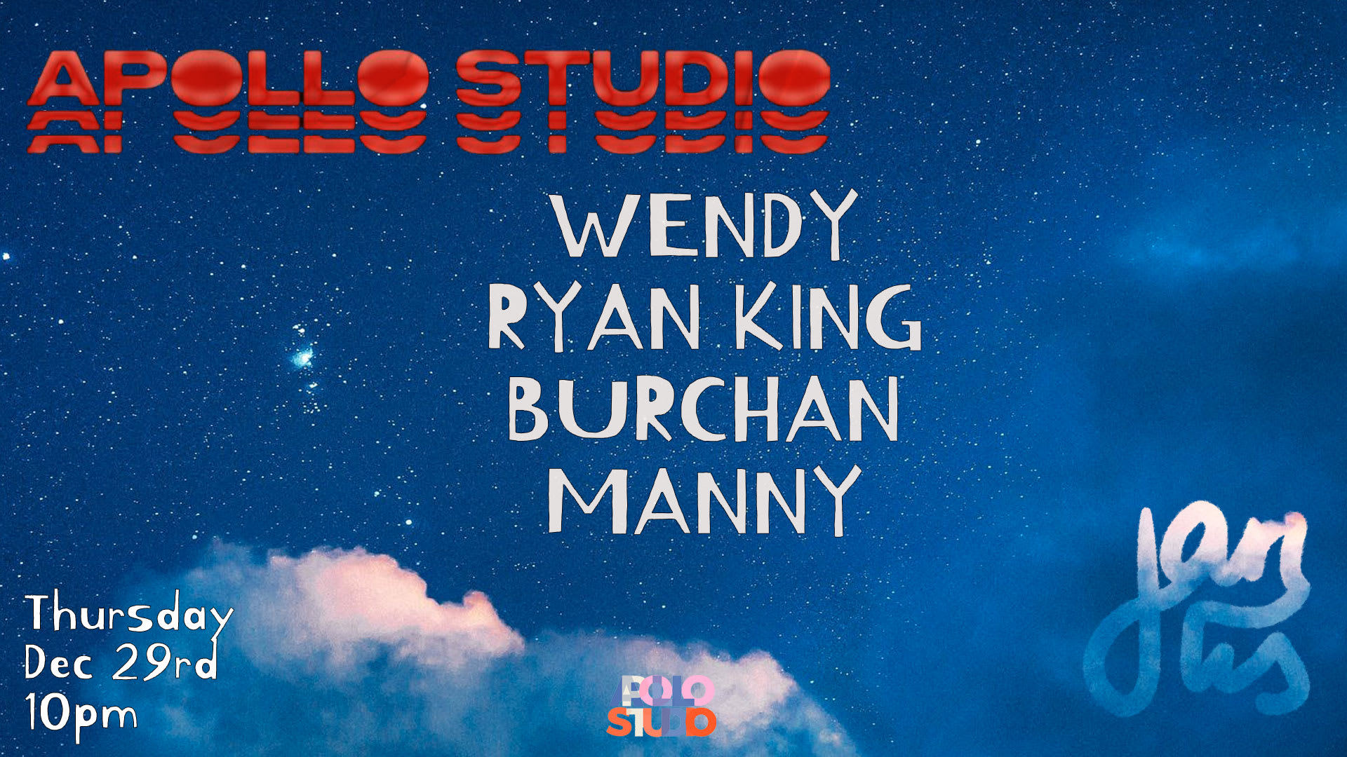 Apollo Studio W/ Wendy, Ryan King, Burchan B2b Manny - Janus Cover