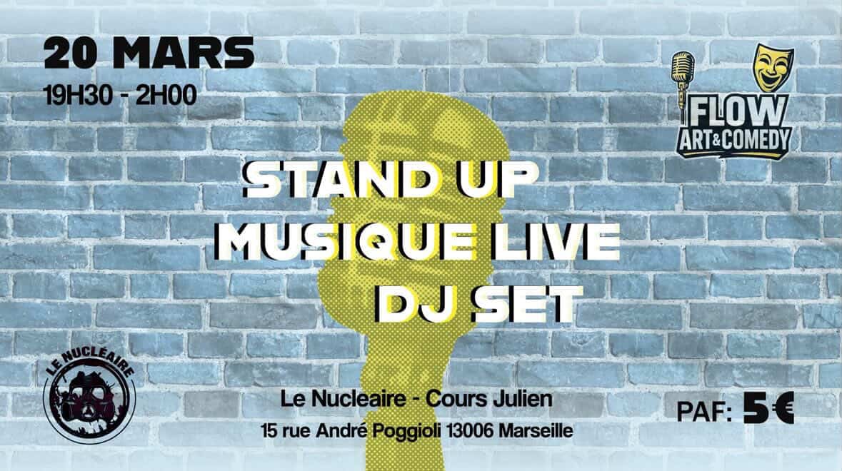Stand Up / Musique Live / Dj Set Cover