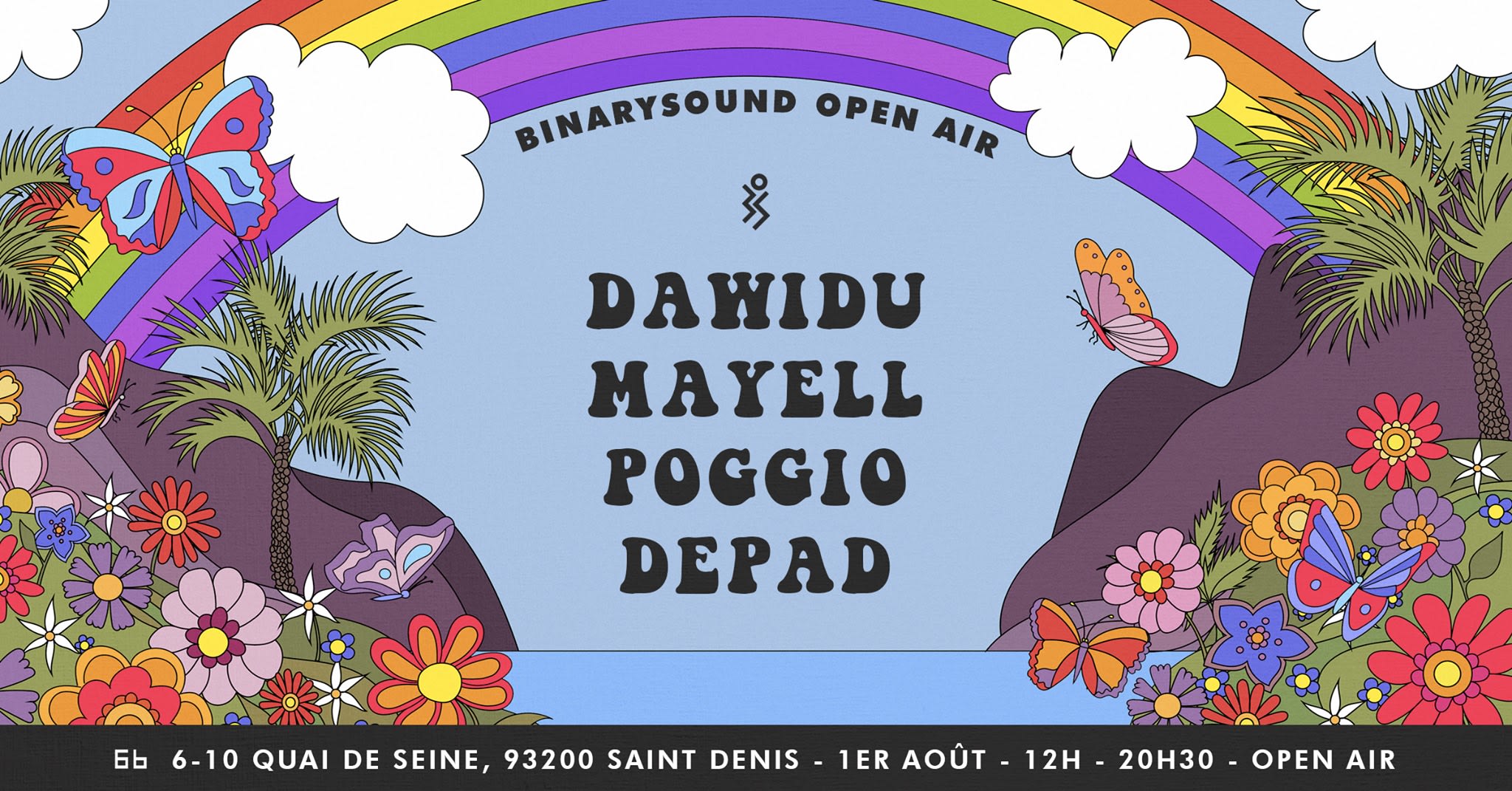 [Annulé] Binarysound Brunch & Dance W/ Dawidu, Mayell, Poggio & Depad Cover