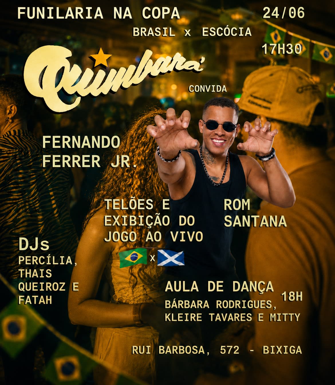 Copa Na Funilaria Com Banda Quimbará Convidando Rom Santana Cover