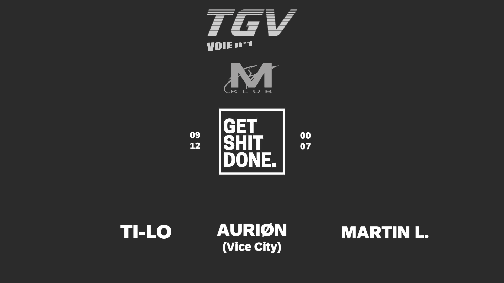 Tgv - Voie +1 Cover