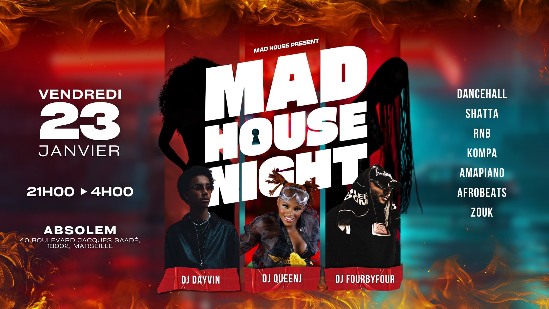 Mad House Night Cover