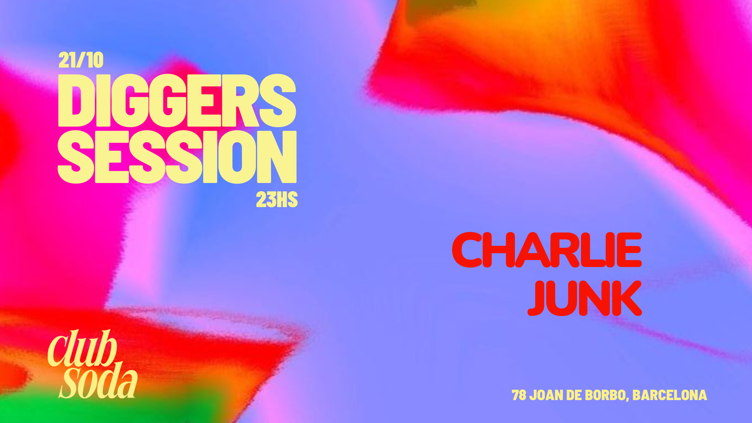 Diggers Session With Charli & Junk Cover