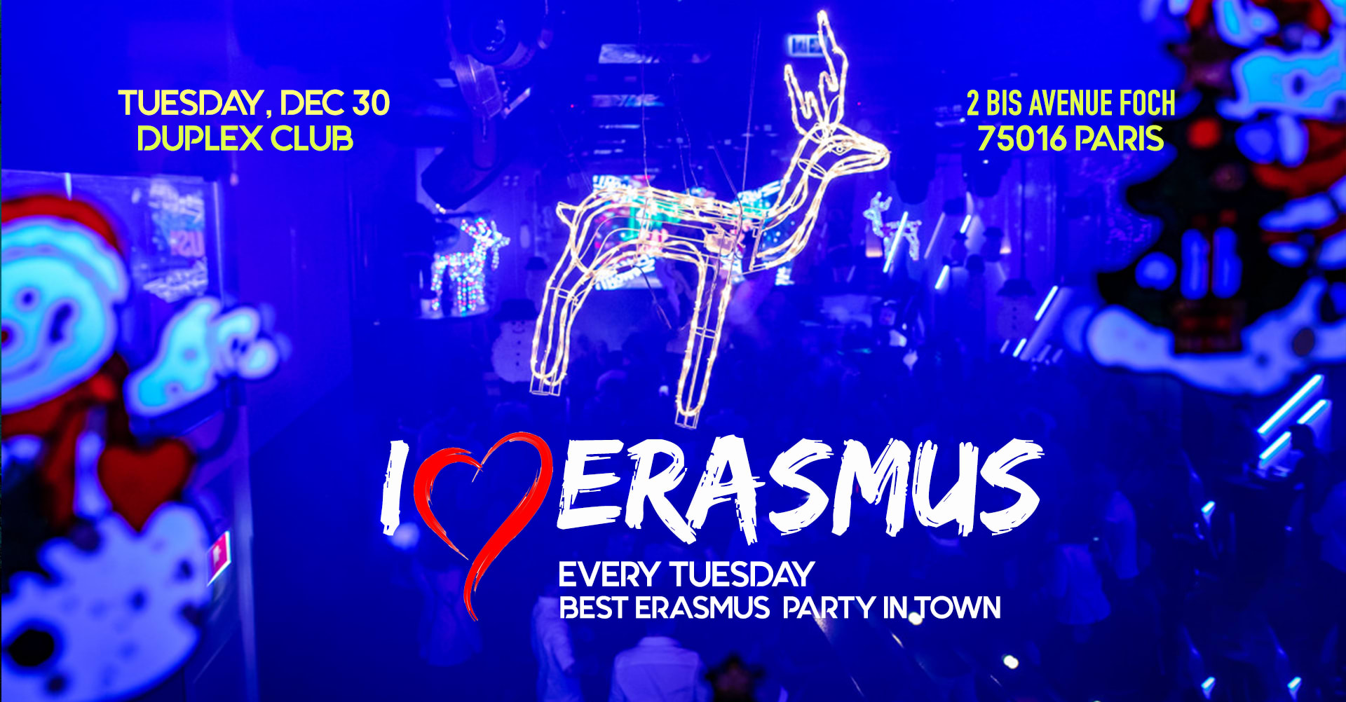Erasmus  Party •  Duplex Club Cover