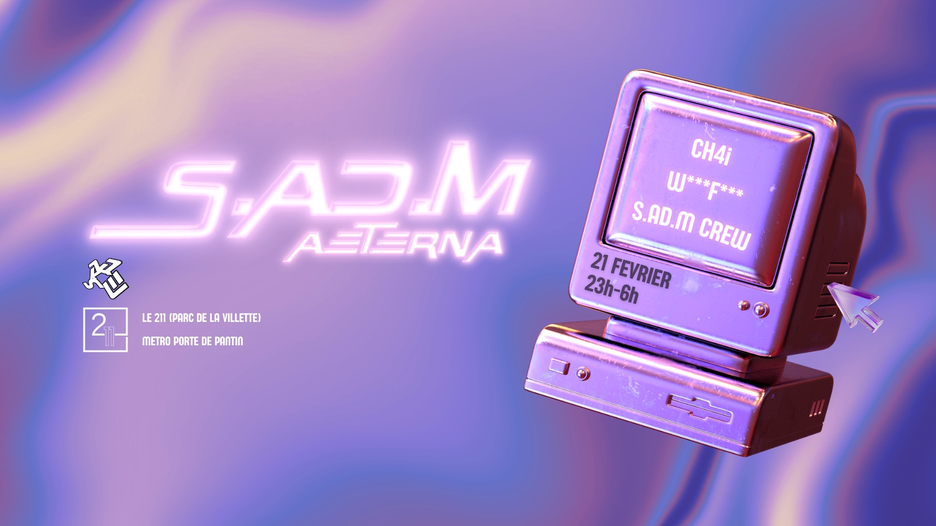 S.Ad.M Présente : Aeterna Cover