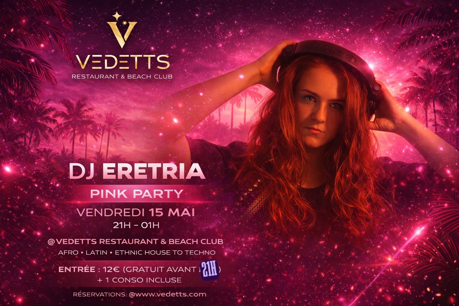Pink Party - Dj Eretria Vedetts Cover