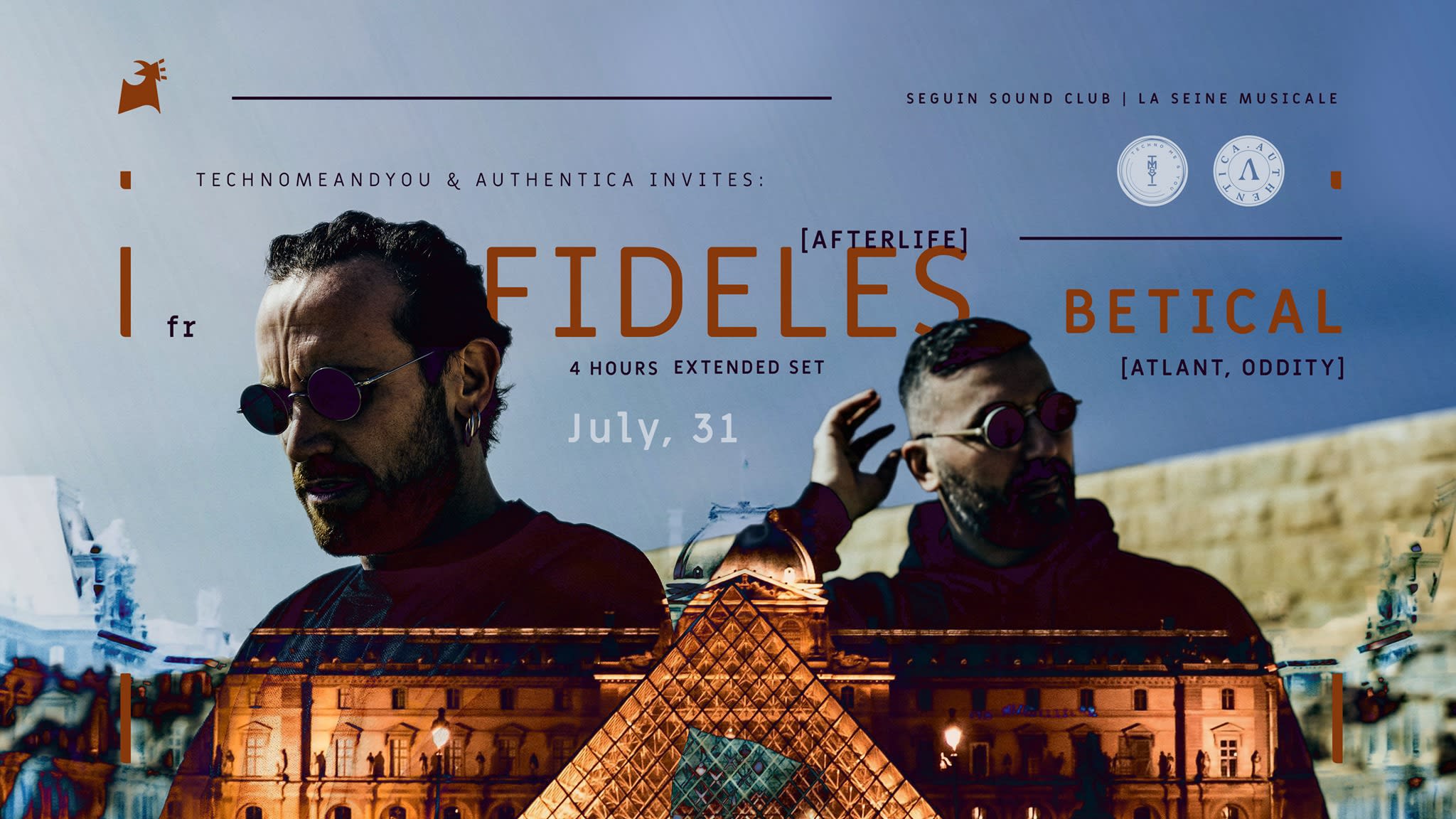 Tm&Y And Authentica Invites Fideles [Extended Set] W/ Betical Cover