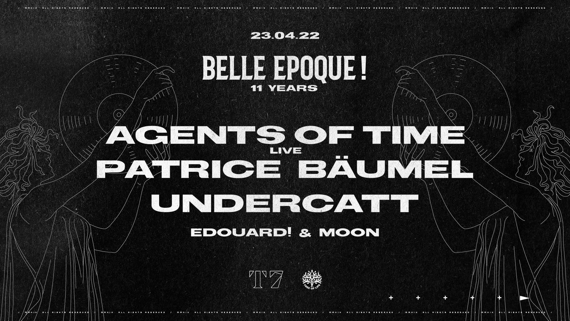 T7 X Belle Epoque! 11 : Agents Of Time, P. Bäumel, Undercatt Cover