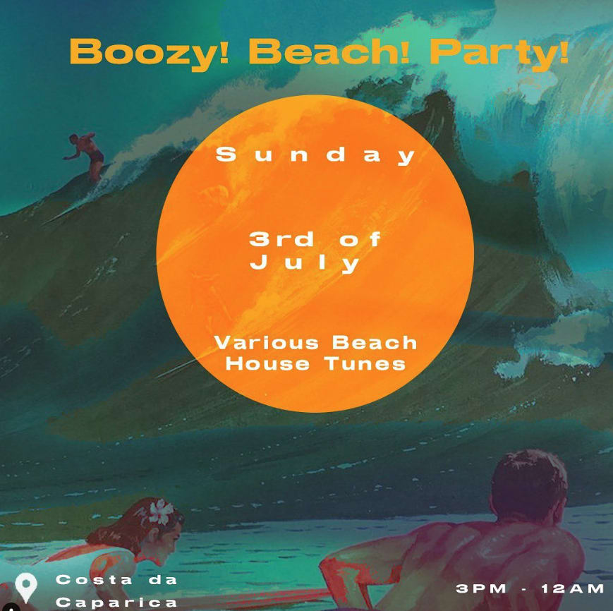 Boozy Beach Party @Caparica Cover
