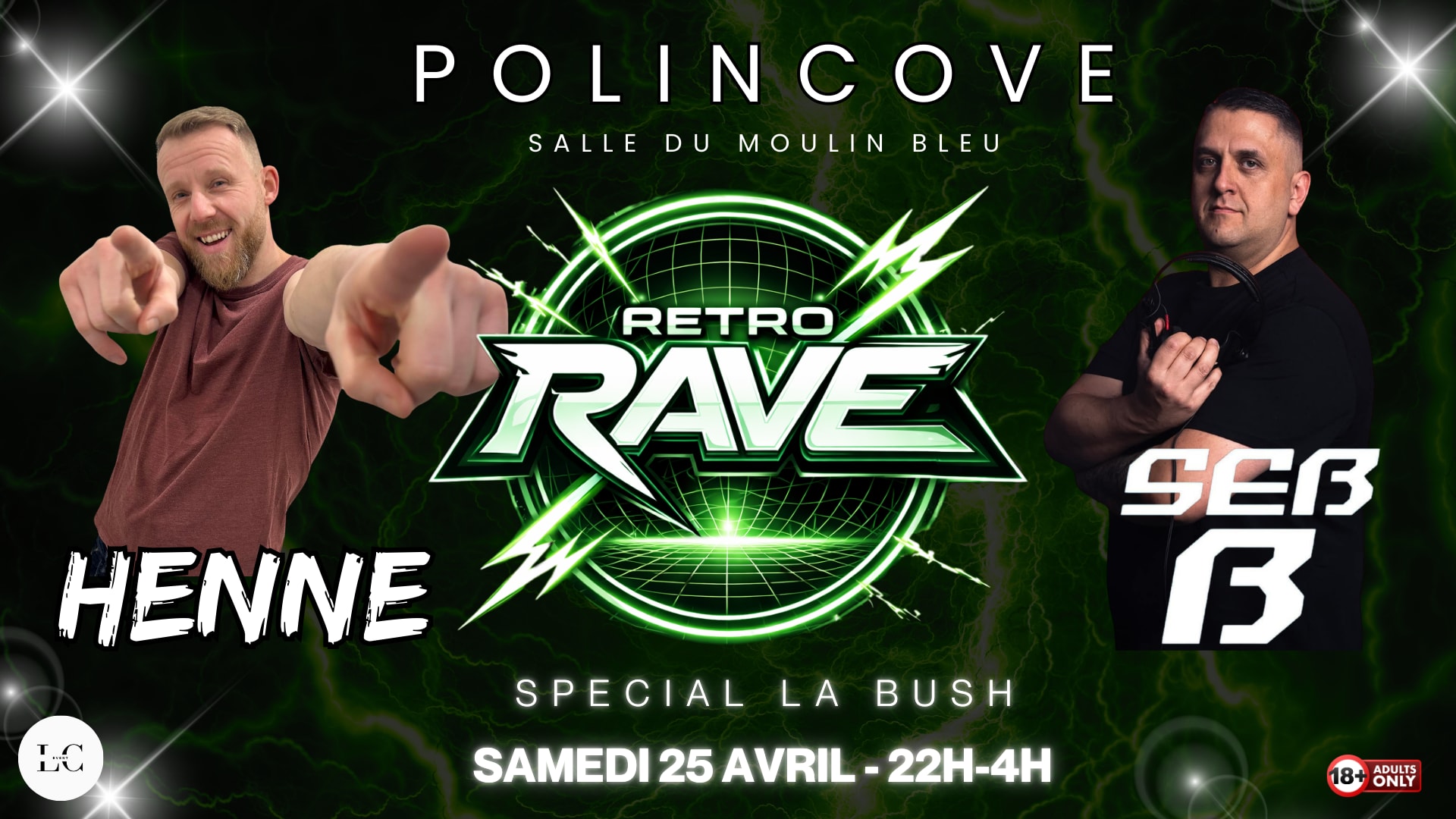 Retro Rave Spécial La Bush Cover