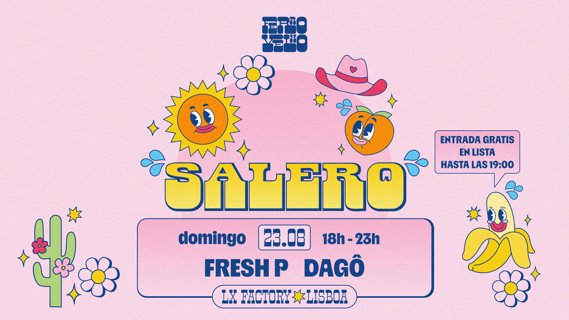 Salero — La Matiné Más Latina - 23 Agosto Cover