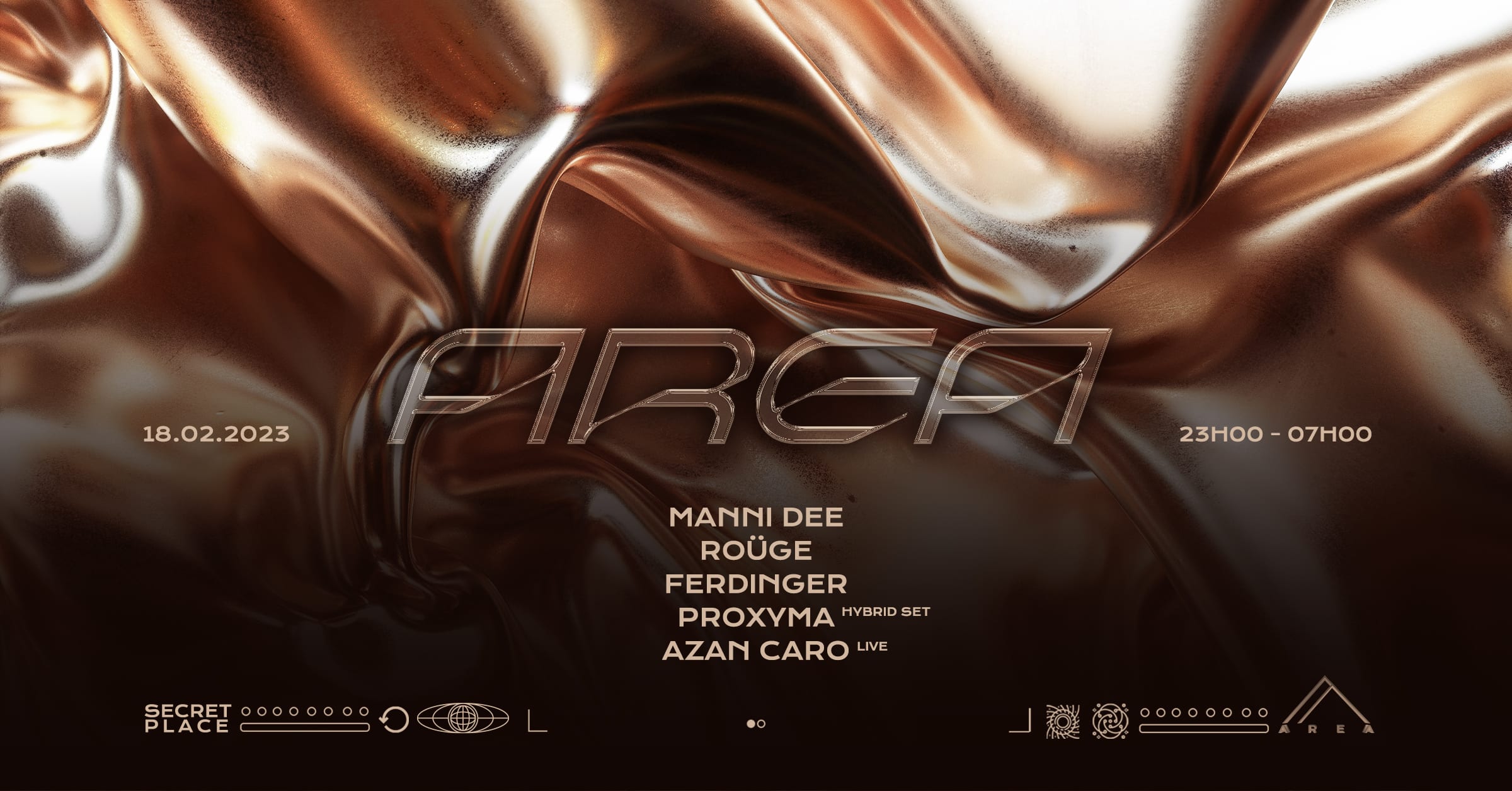Area : Manni Dee, Roüge, Ferdinger, Proxyma, & Azan Caro Cover