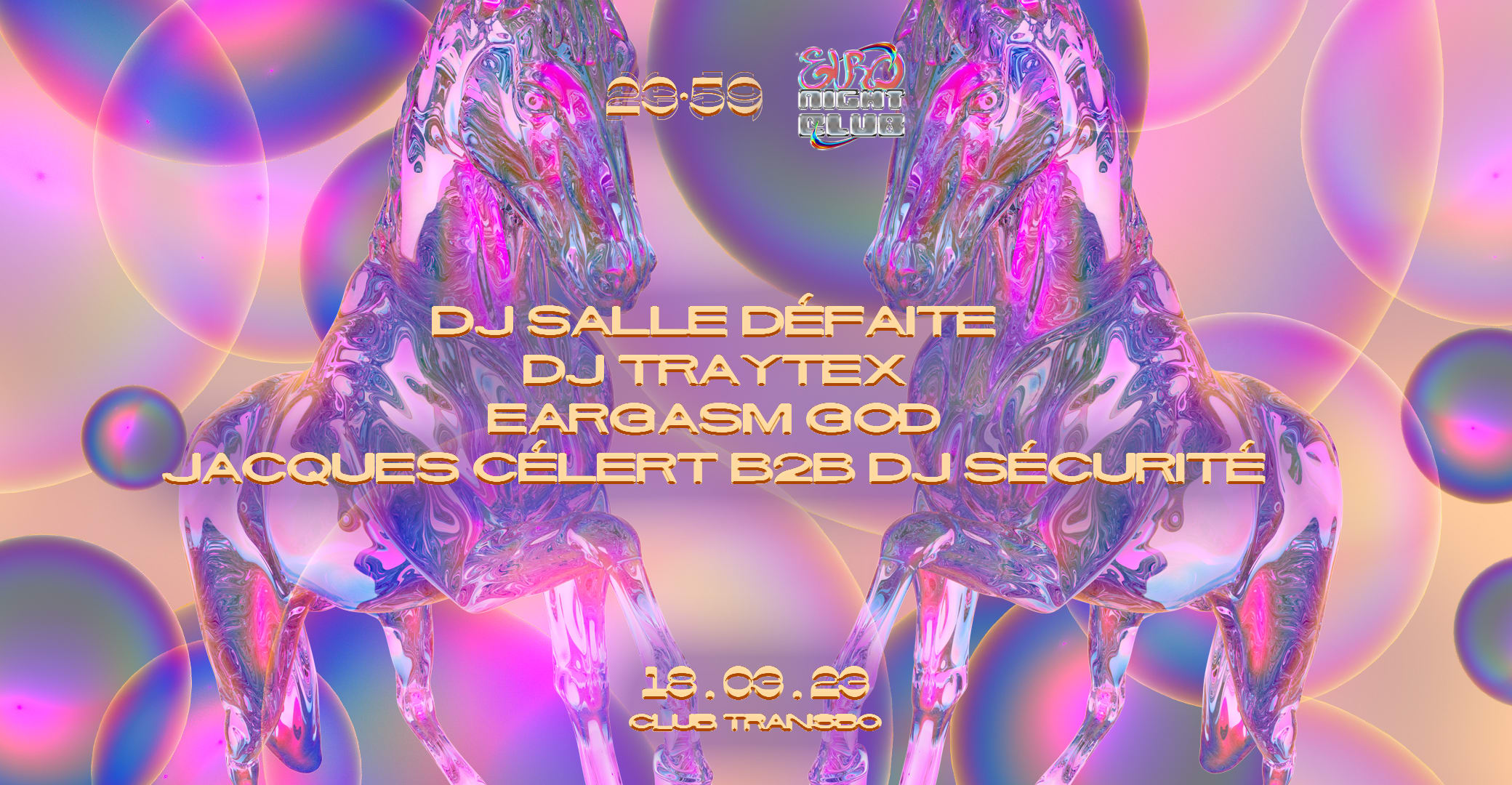 23:59 X Euronight Club – Dj Traytex, Eargasm God & More Cover