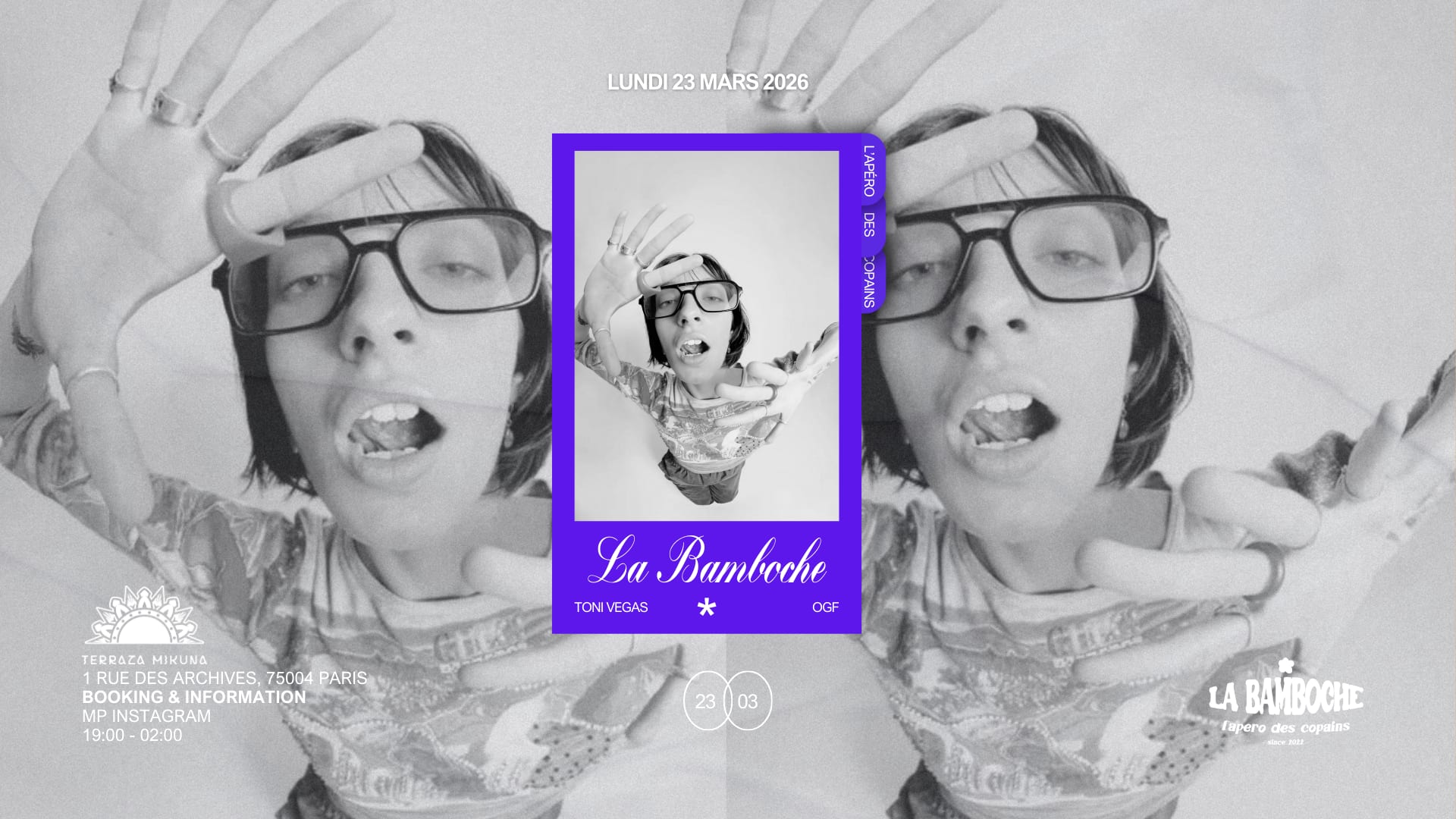 La Bamboche - Lundi 23 Mars Cover