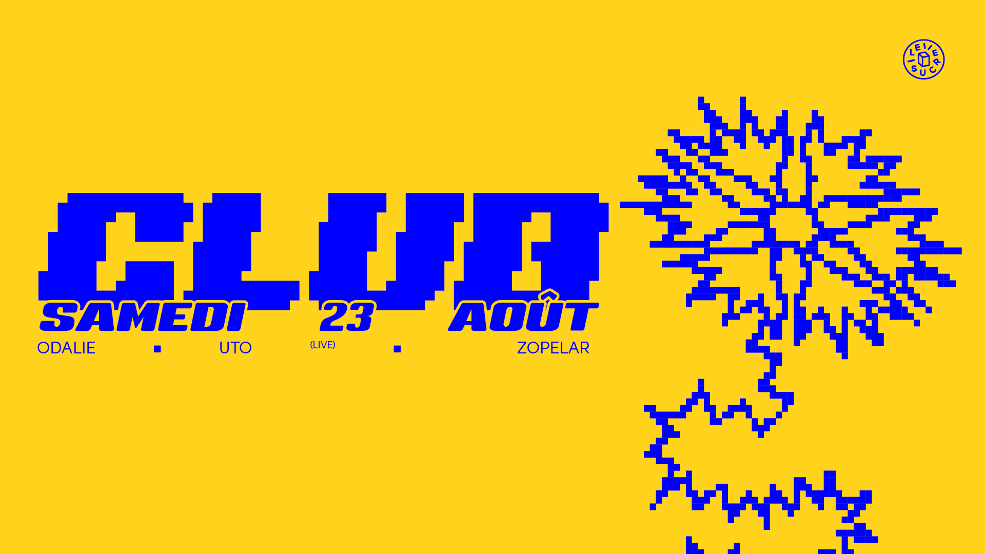 Club : Uto (Live), Zopelar, Odalie Cover