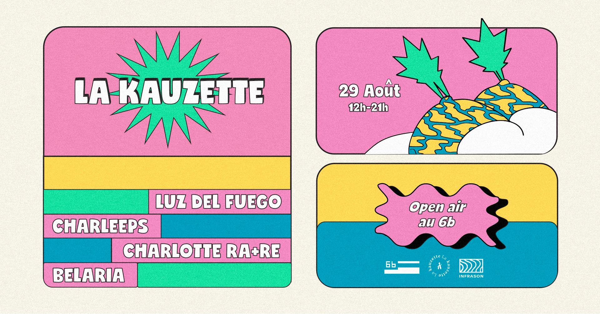 La Kauzette #3 ◇ Open Air Au 6b   Cover