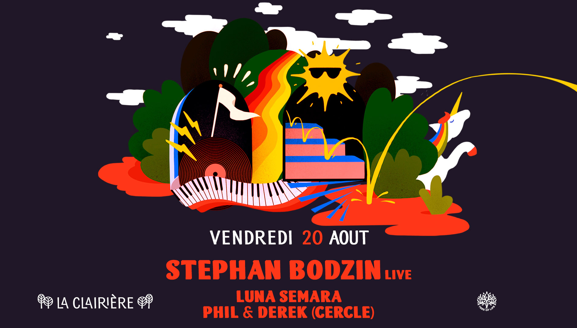 La Clairière : Stephan Bodzin Live Cover