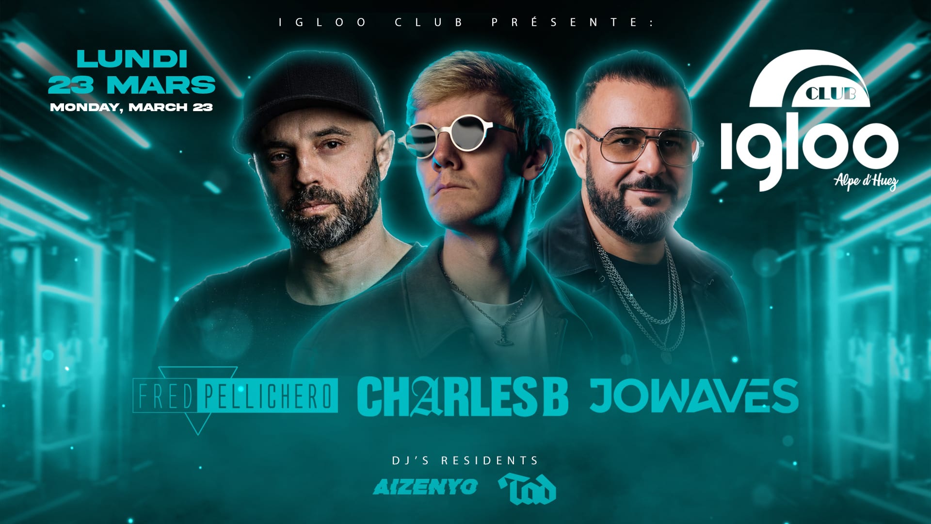 Charles B, Fred Pellichero, Jowaves - Afterparty Du Festival Cover