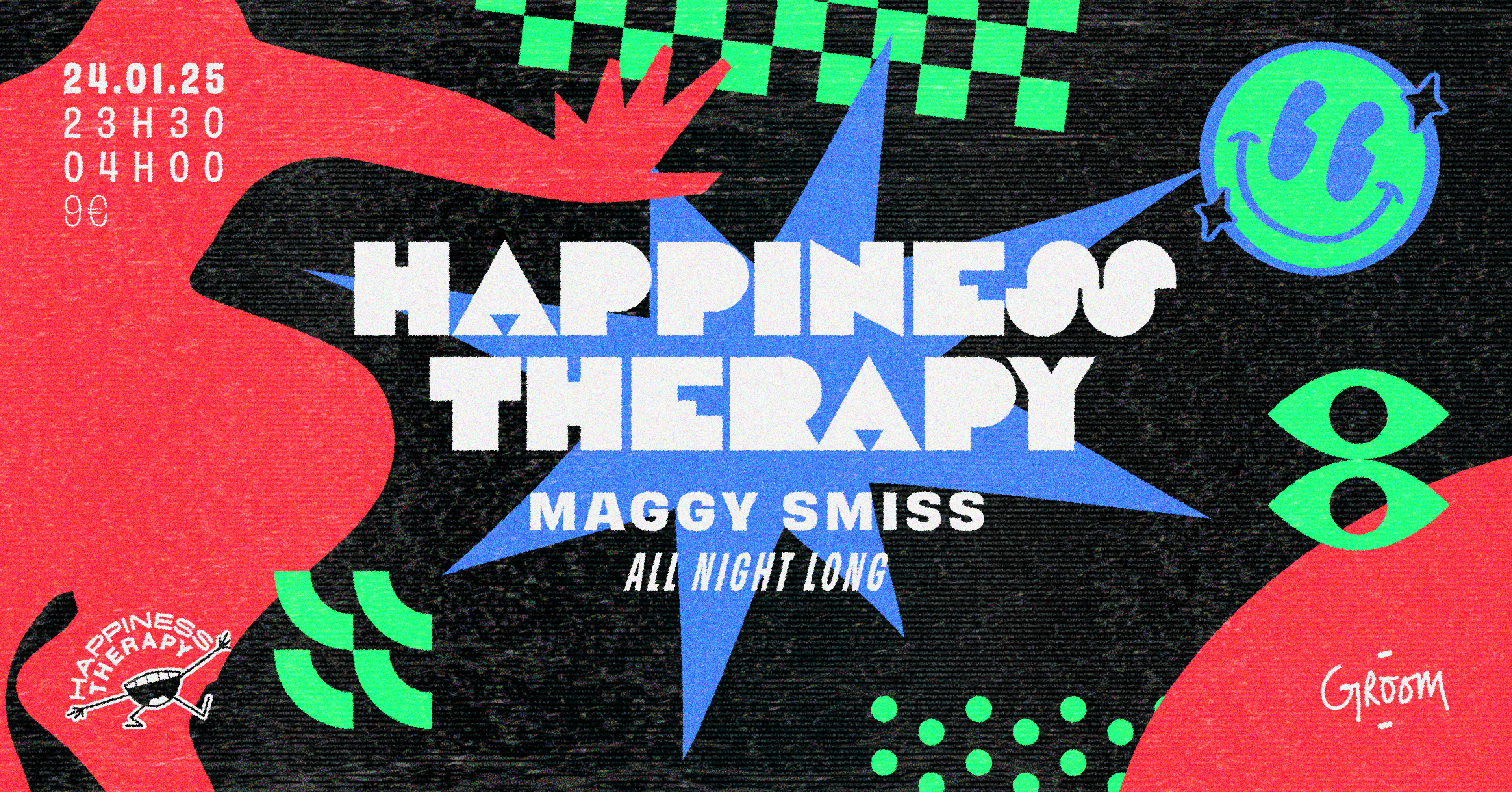 All Night Long : Maggy Smiss (Happiness Therapy) Cover