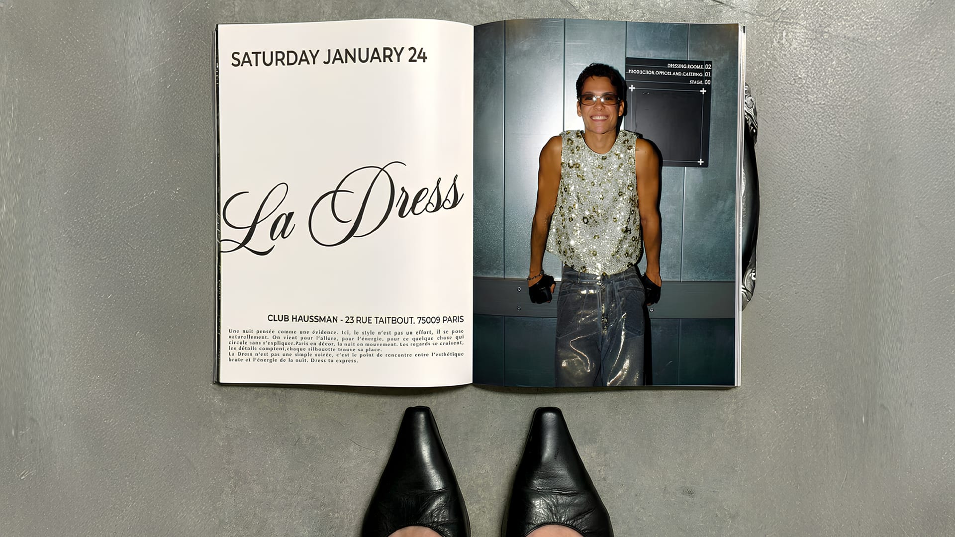 La Dress Acte I - Club Haussmann - 24/01 Cover