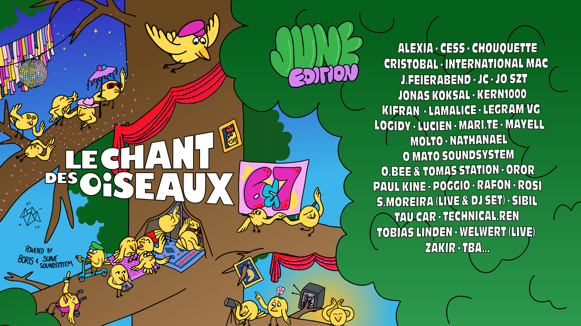 Le Chant Des Oiseaux 6 | June Edition Cover