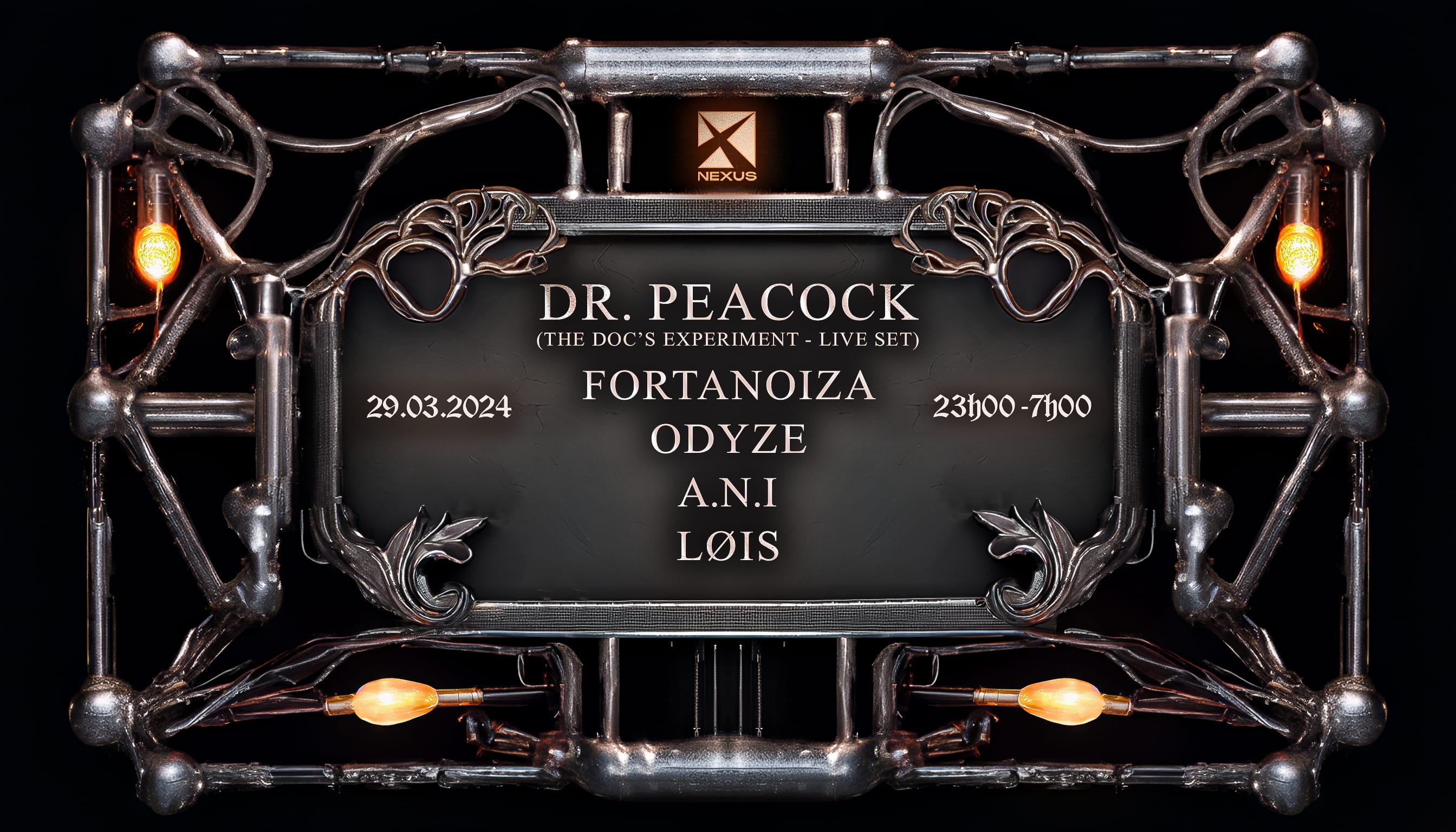 Nexus : Dr. Peacock (Live New Album) | Fortanoiza | Odyze Cover
